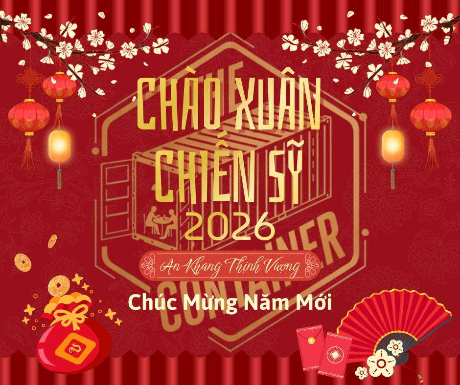 SIÊU SỰ KIỆN "CHÀO XUÂN CHIẾN SỸ" – NGẮM PHÁO HOA TẠI THE CONTAINER 🎆