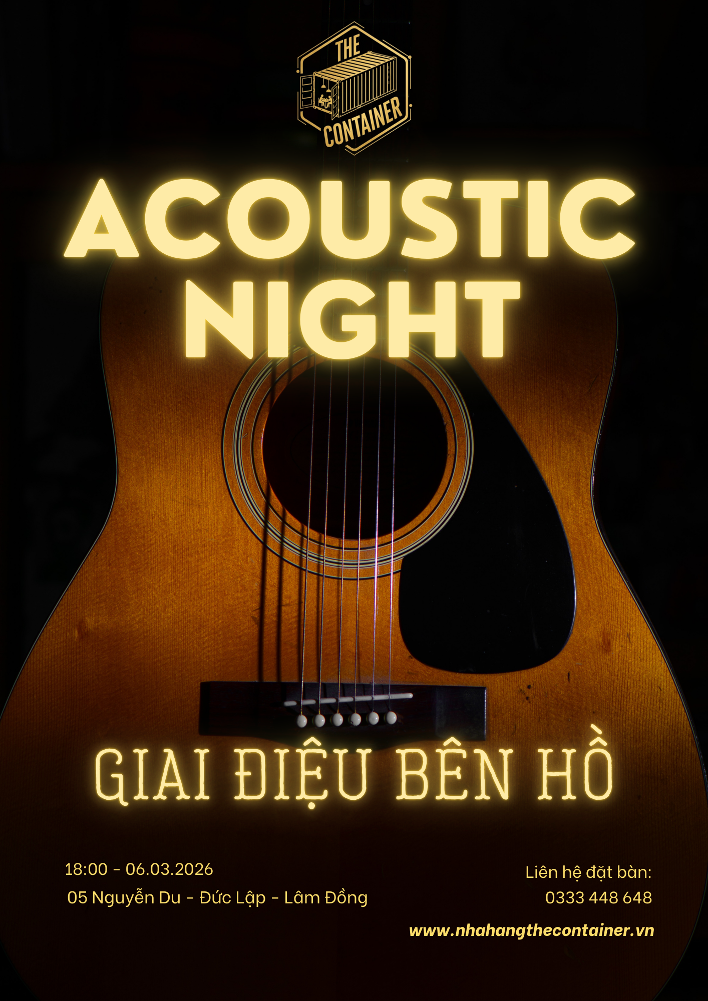 ĐÊM NHẠC ACOUSTIC - GIAI ĐIỆU BÊN HỒ