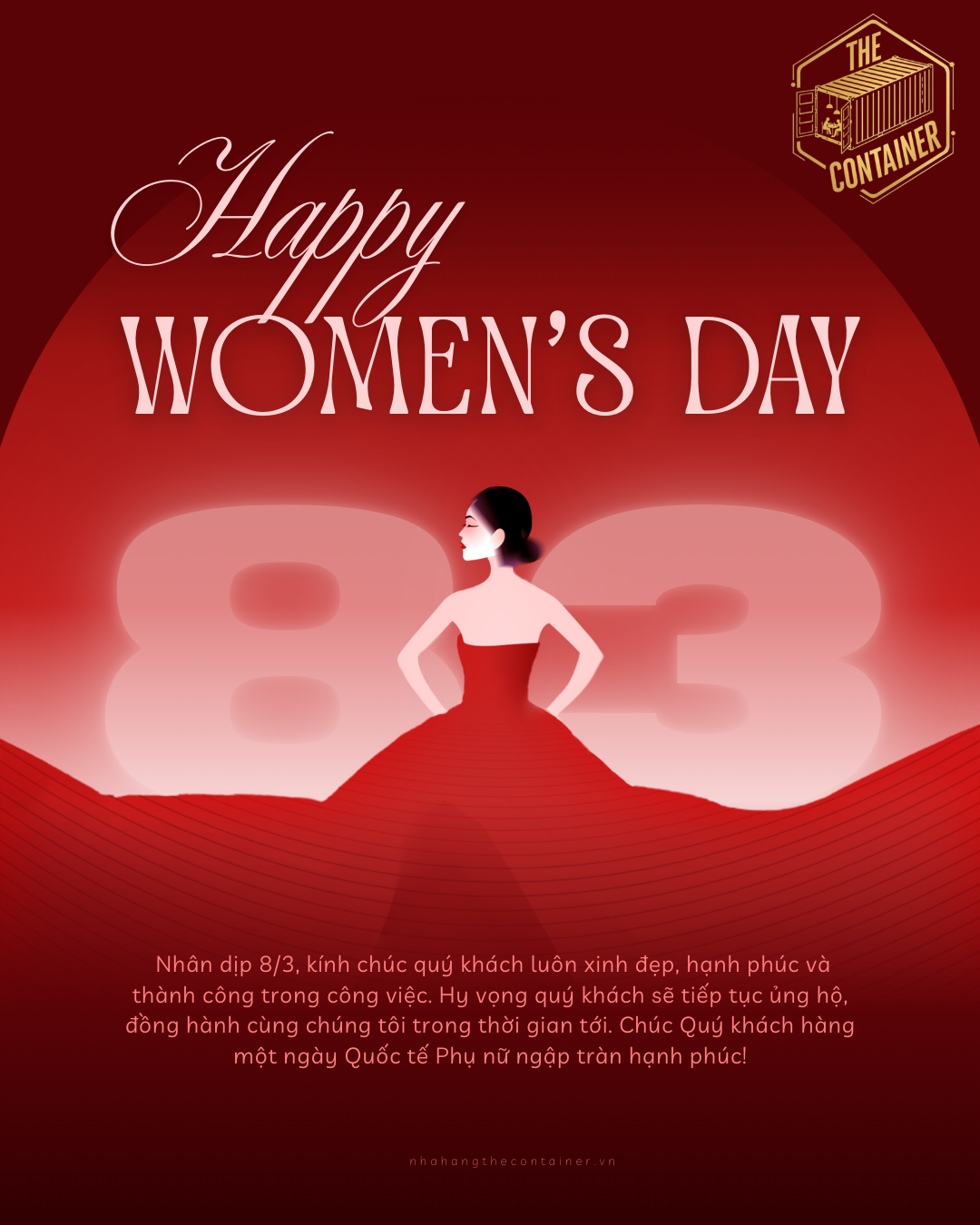 🌸 DÀNH TẶNG NHỮNG "BÔNG HOA" ĐẸP NHẤT TẠI THE CONTAINER 🌸