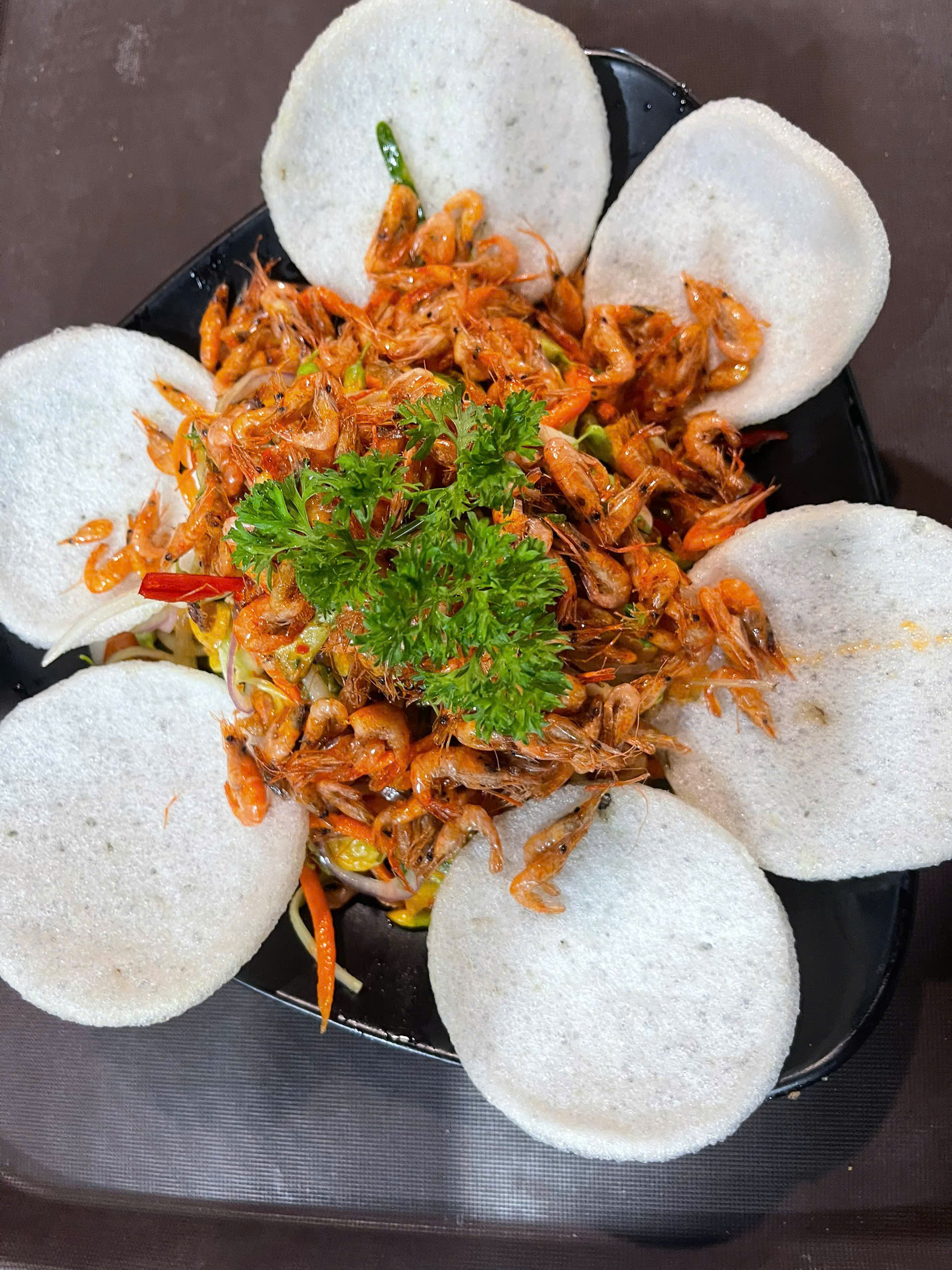 Gỏi Bông Điên Điển Tép Đồng