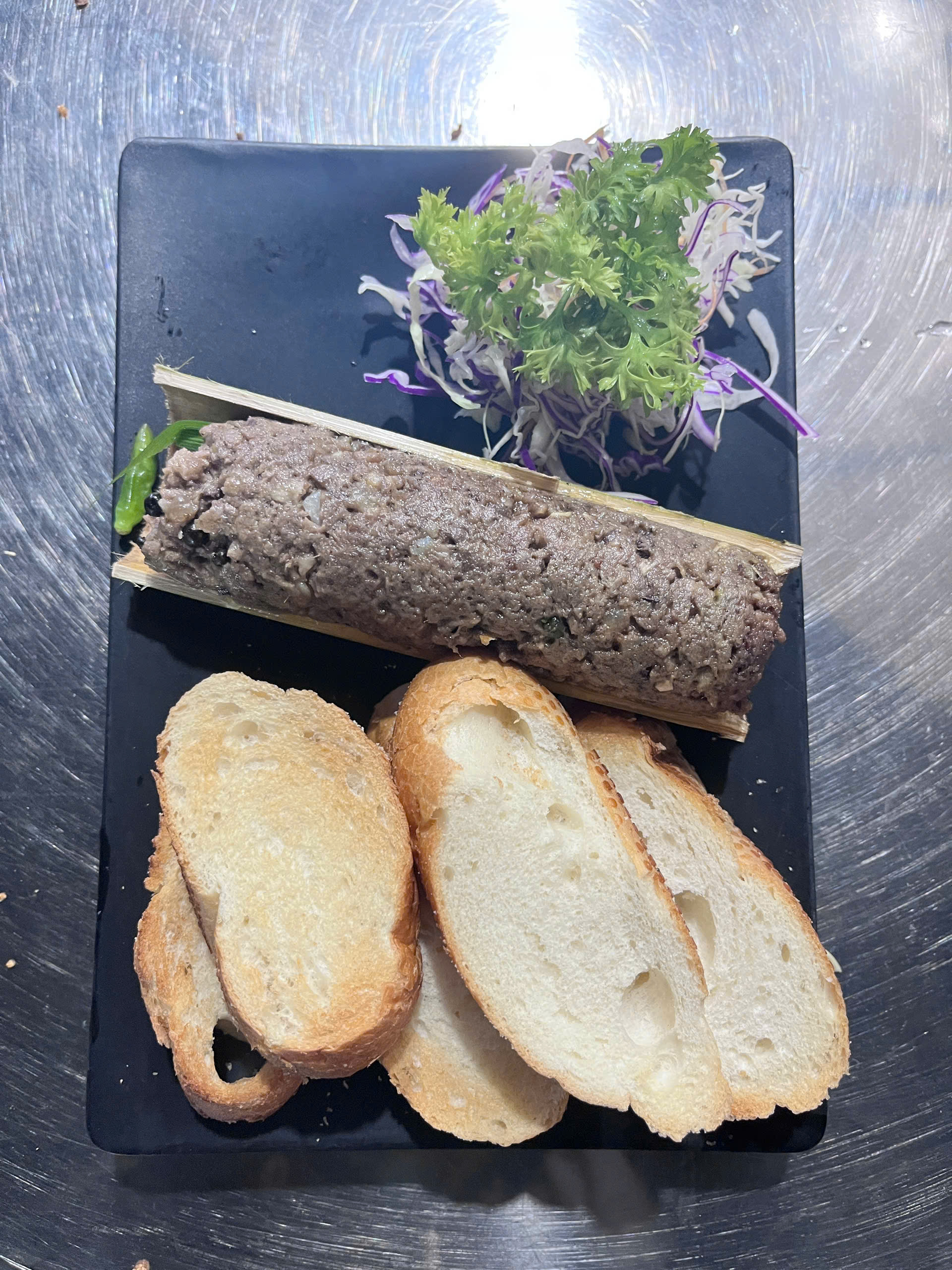 Pate Nướng Ống Tre
