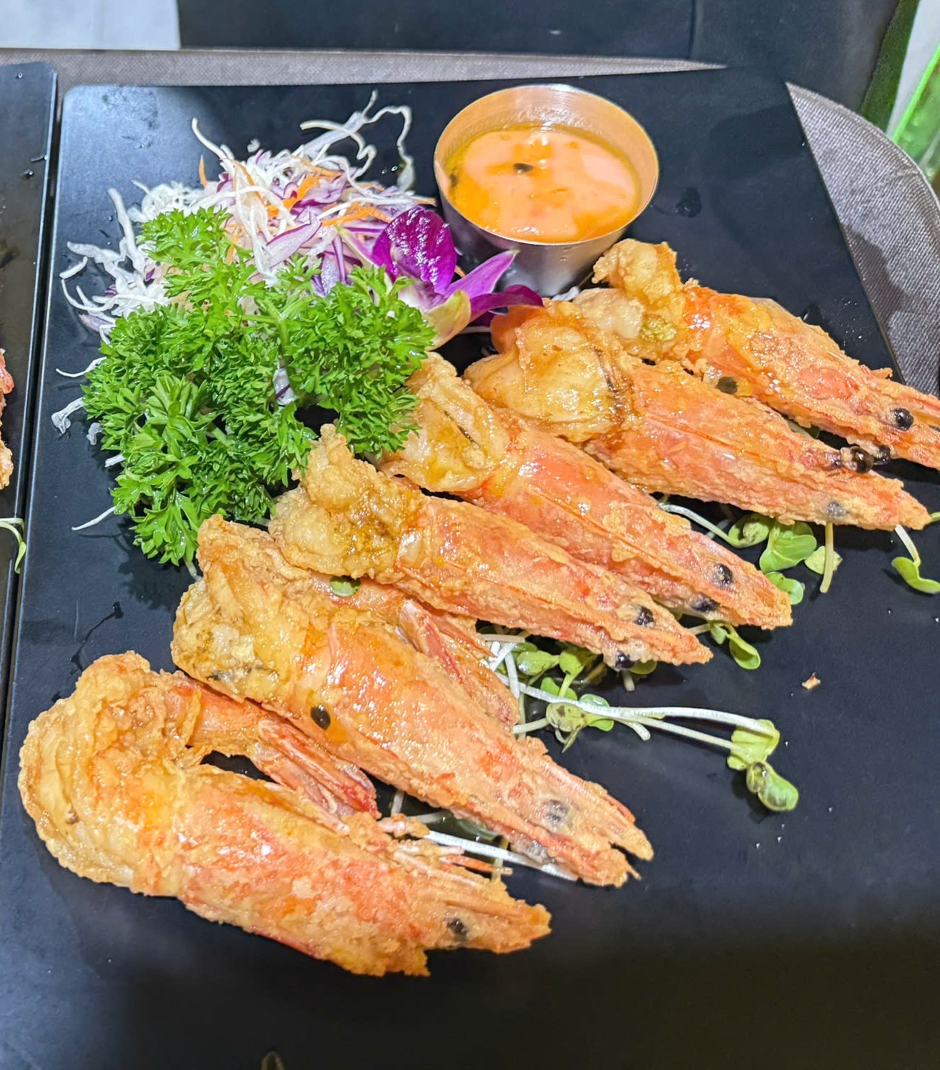 Tôm Sốt Chanh Dây