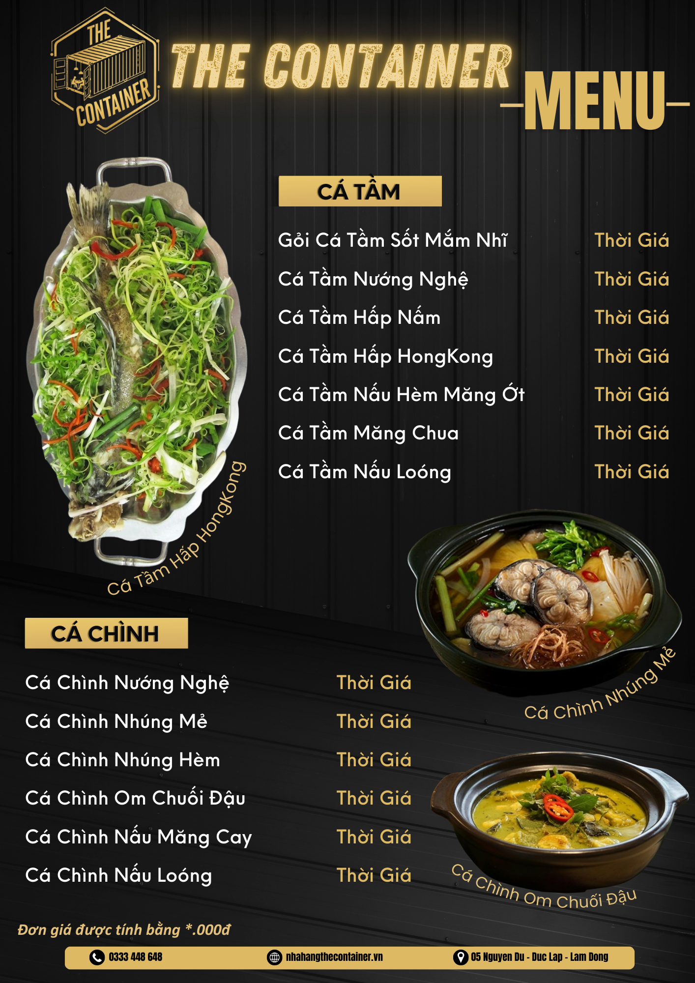 Menu Phụ - 2