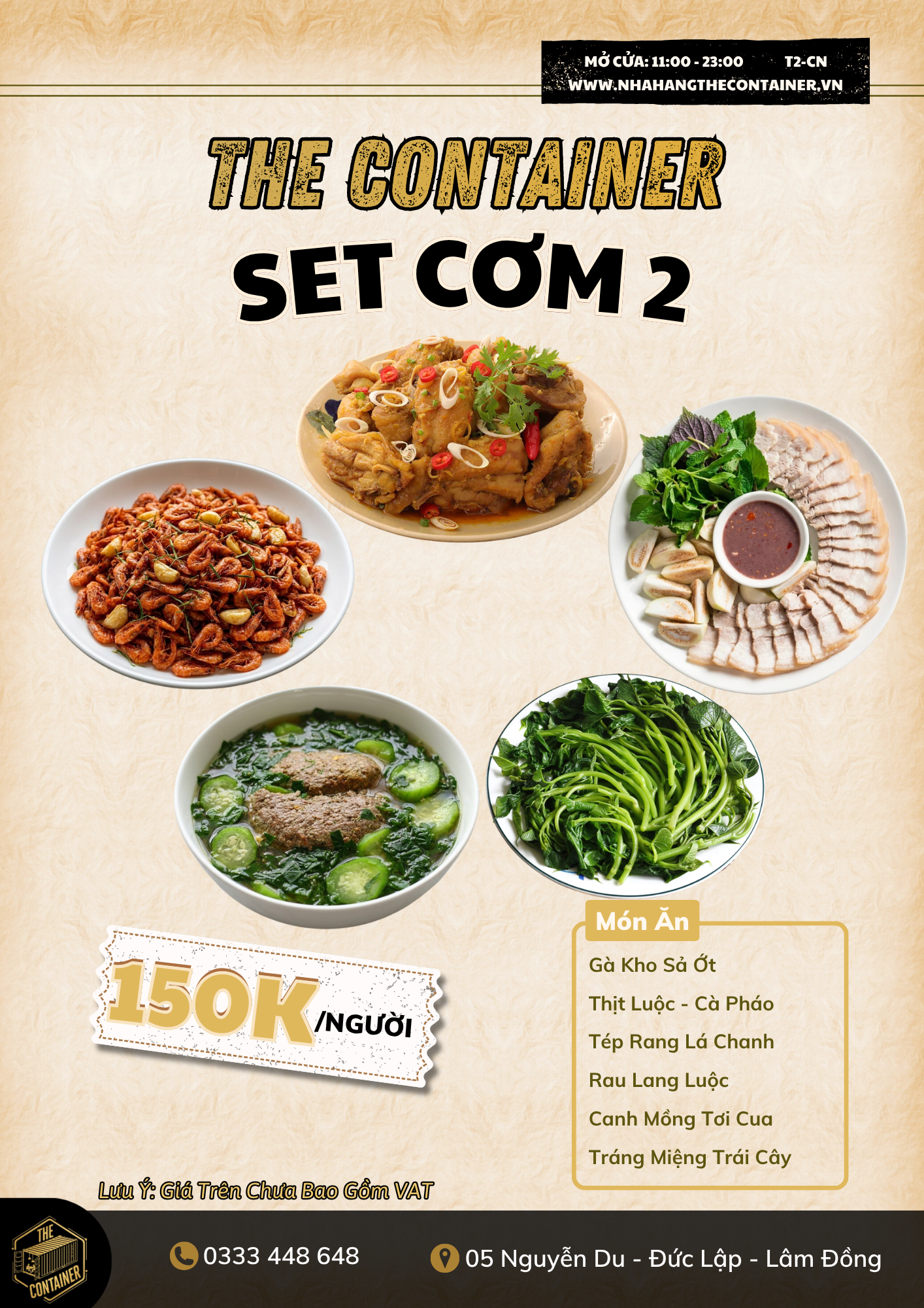 Menu Cơm Đoàn - 2